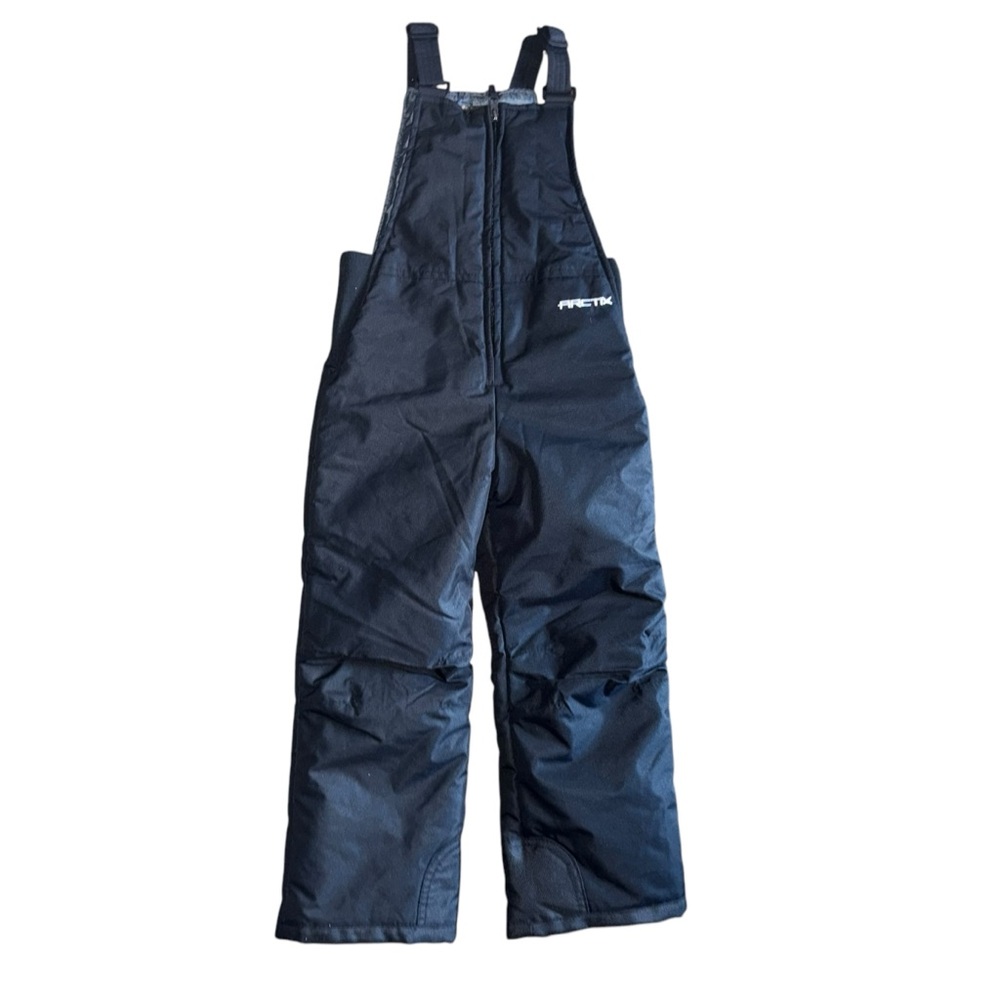 NWOT ARCTIX Toddler Chest High Insulated Snow Bib Overalls Black Sz 5K